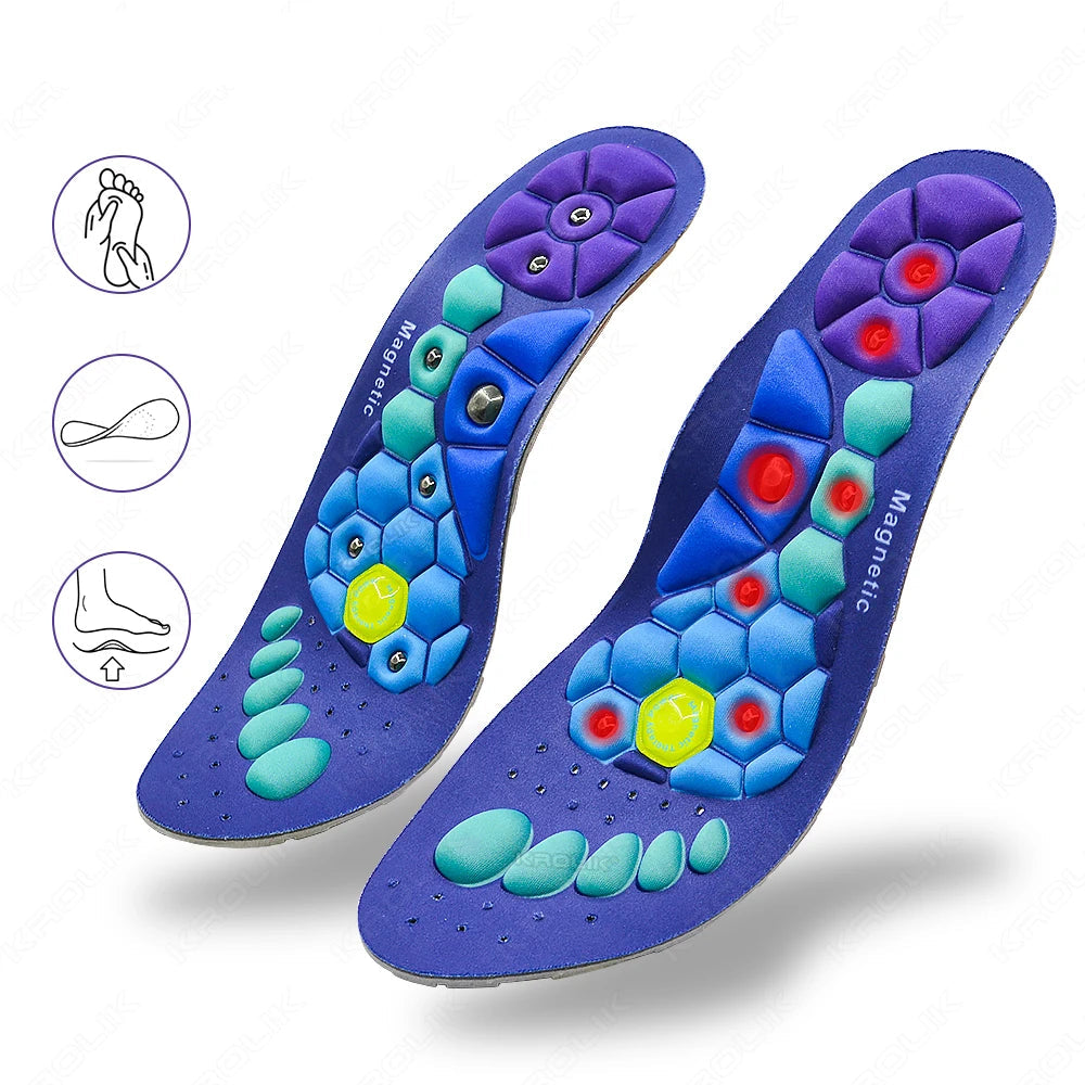 Solette Magnetiche RelaxMag™ – Sollievo per Piedi, Schiena e Benessere Quotidiano