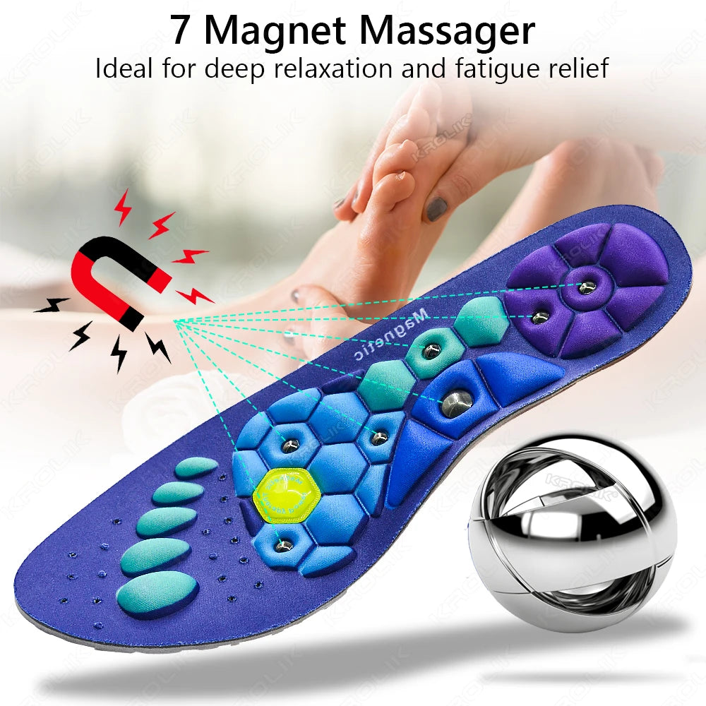 Solette Magnetiche RelaxMag™ – Sollievo per Piedi, Schiena e Benessere Quotidiano