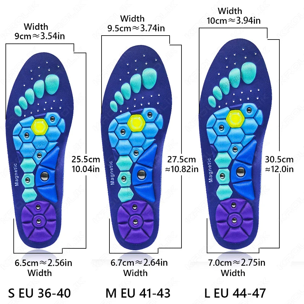 Solette Magnetiche RelaxMag™ – Sollievo per Piedi, Schiena e Benessere Quotidiano